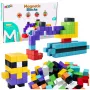 LEAN TOYS magnetilised ehitusklotsid kuubikud 3D klotsid värvilised 96 tk