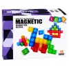 LEAN TOYS Magnetilised ehituskuubikud Värvilised 3D kuubikud 160 tk