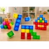 LEAN TOYS Magnetilised ehituskuubikud Värvilised 3D kuubikud 160 tk