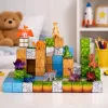 LEAN TOYS Magnetilised Ehitusklotsid Kuubikud Ruut Maailm 3D 114 Tükki