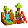 LEAN TOYS Magnetilised ehitusklotsid Pixel World värvilised kuubikud 146 tk