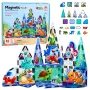 LEAN TOYS Magnetilised ehitusklotsid Mereelukad Ookean 40 tk