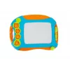 LEAN TOYS Magnetiline joonistustahvel geomeetriliste templitega