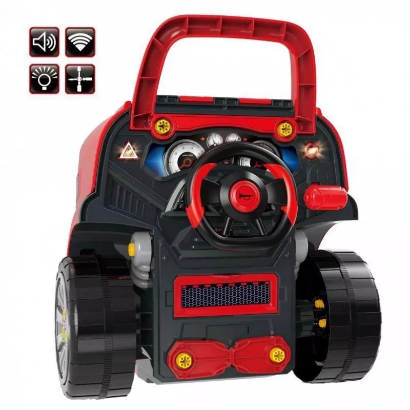 LEAN TOYS Mehaanikakomplekt, Lahtivõetav Veok, Töökoja Tööriistad