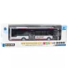 LEAN TOYS Metal City buss heli- ja valgusefektidega 1:42