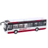 LEAN TOYS Metal City buss heli- ja valgusefektidega 1:42