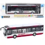 LEAN TOYS Metal City buss heli- ja valgusefektidega 1:42