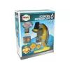 LEAN TOYS Mikroskoop Teadlasele Hariv Komplekt Kollane 100x 400x 1200x