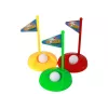 LEAN TOYS Minigolfi komplekt lastele, kepid, 12 tükki