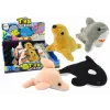 LEAN TOYS Mini Plush Sea Animals 4 Models