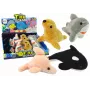 LEAN TOYS Mini Plush Sea Animals 4 Models