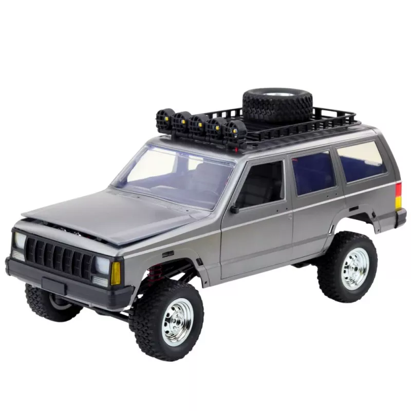 LEAN TOYS MN78 Remote Controlled RC Off-Road Vehicle 4x4 Silver 1:12
