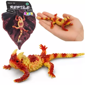 LEAN TOYS Moloch the Terrible kummist kujuke venitatav realistlik roomaja 14 cm