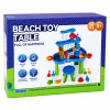 LEAN TOYS mitmetasandiline veelaud mänguväljak toolitarvikute ja vormidega 63cm