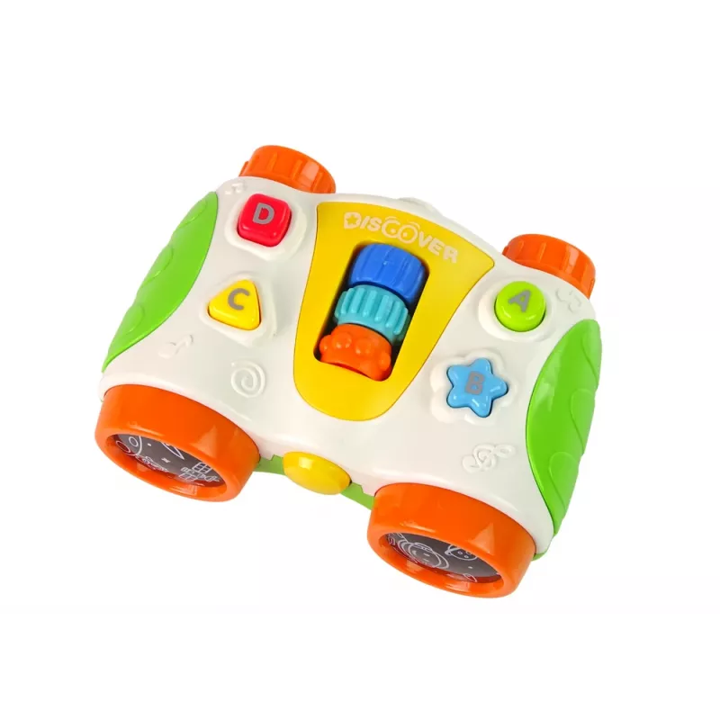 LEAN TOYS Multifunktsionaalsed interaktiivsed binoklid beebile Beebiteleskoop