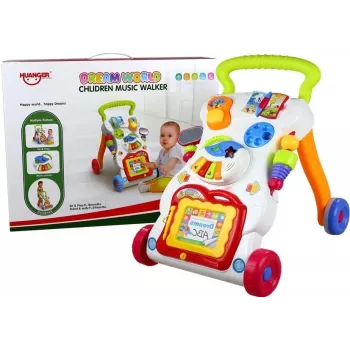 LEAN TOYS Multifunktsionaalne Lükaja Beebi Esimeste Sammude Toetamiseks