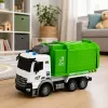 LEAN TOYS Kommunaalsõiduk Kaugjuhtimisega Prügiauto RC Konteiner Prügikast Tuled 1:14