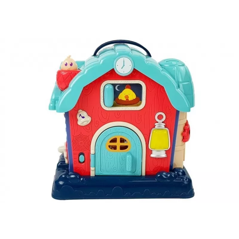 LEAN TOYS Music Barn Animals Farm Sounds Music Pink