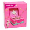 LEAN TOYS Muusikakarp Ehtekarp Pöörlev Ükssarvik Roosa