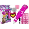 LEAN TOYS Küünelakikomplekt Dosiga Glitter Küünelakk
