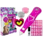 LEAN TOYS Küünelakikomplekt Dosiga Glitter Küünelakk