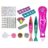 LEAN TOYS Nail Painting Set Nail Pens Glitter Dispenser Diamonds