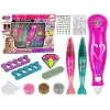 LEAN TOYS Nail Painting Set Nail Pens Glitter Dispenser Diamonds