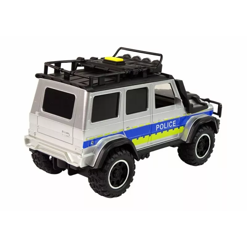 LEAN TOYS Off Road Police Auto 1:14 Friction Drive