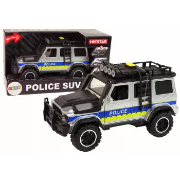 LEAN TOYS Off Road Police Auto 1:14 Friction Drive