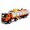 LEAN TOYS oranž toiduveoauto 1:40 survevalumudel