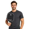 LEAN TOYS Pickleball Tennis Badminton Racket Set with 2 Balls Black and Gray