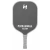 LEAN TOYS Pickleball Tennis Badminton Racket Set with 2 Balls Black and Gray