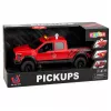 LEAN TOYS pikap 1:12 RC avatavate ustega, tagatuled, helid – punane