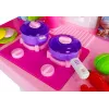 LEAN TOYS Roosa köök veepottide ja toidukaupadega, heliefektid