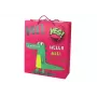 LEAN TOYS Roosa paberkinkekott 32cm x 26cm x 10cm