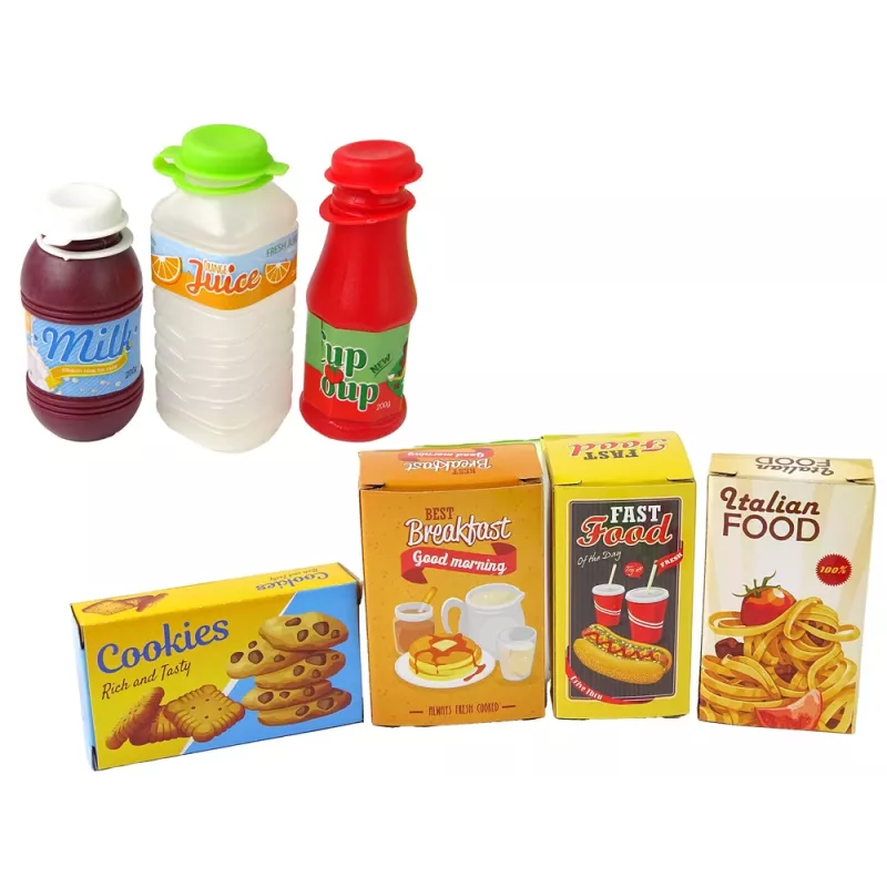 LEAN TOYS Plastikust kassaaparaat lastele