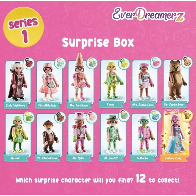 LEAN TOYS Playmobil EverDreamerz 70389 Üllatuskarp 1. seeria