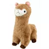 LEAN TOYS Plüüs alpaka kaisukaru pehme karusnahk beež 28 cm