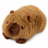 LEAN TOYS Plüšist kapibaara loomamaskott pehme mänguasi pruun 16 cm