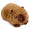 LEAN TOYS Plüšist kapibaara loomamaskott pehme mänguasi pruun 16 cm