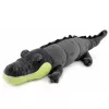 LEAN TOYS pehme krokodillimaskott – realistlik hall, 90 cm