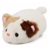 LEAN TOYS Pehme kassipoeg maskott kaisulelu pehme väike valge 16 cm