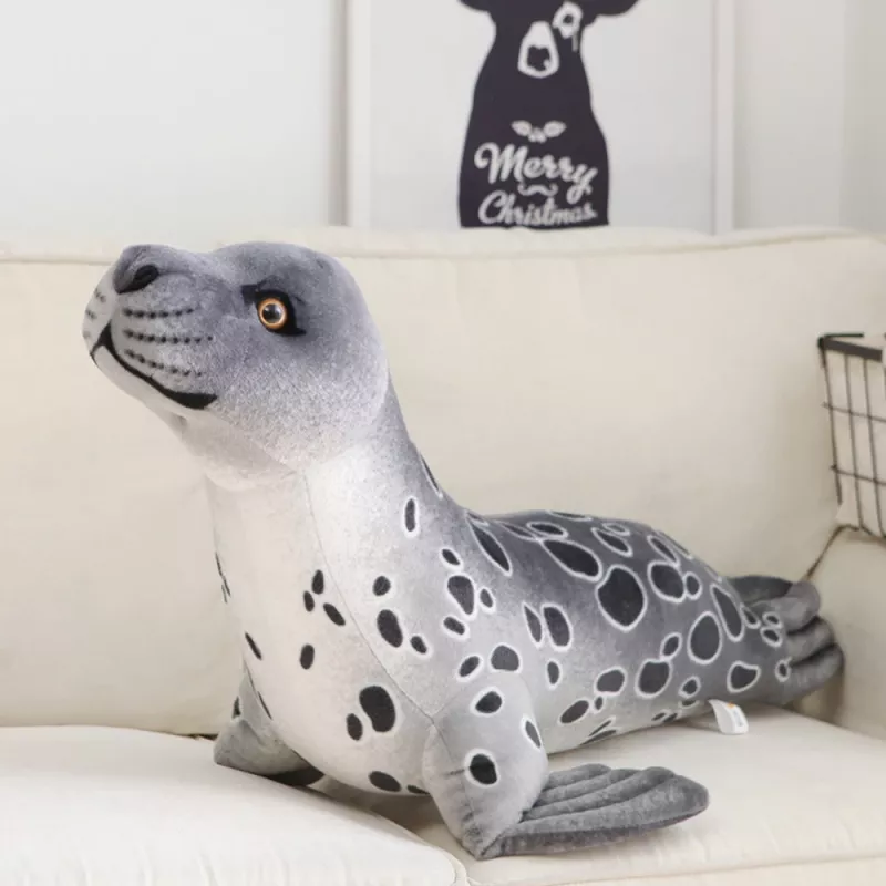 LEAN TOYS Plüüsist Maskott Hüljes Hall 37cm