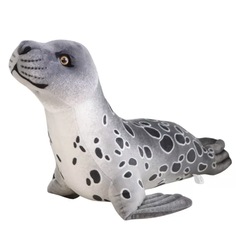 LEAN TOYS Plüüsist Maskott Hüljes Hall 37cm