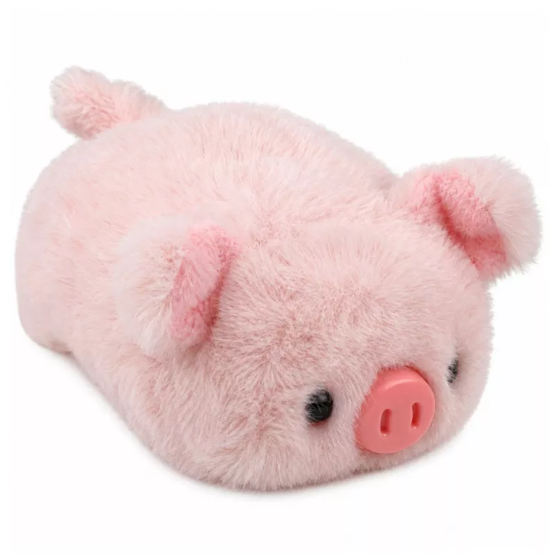 LEAN TOYS Plüššist Põrsa Mascot Pehme Kallistav Mänguasi Roosa 16 cm