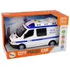 LEAN TOYS Politseiauto Friction Drive Heli ja Valgus