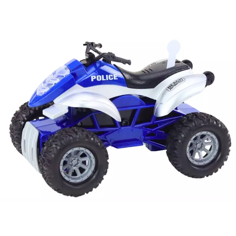 LEAN TOYS Politsei ATV haagise ja mootorpaadiga