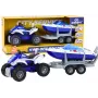 LEAN TOYS Politsei ATV haagise ja mootorpaadiga