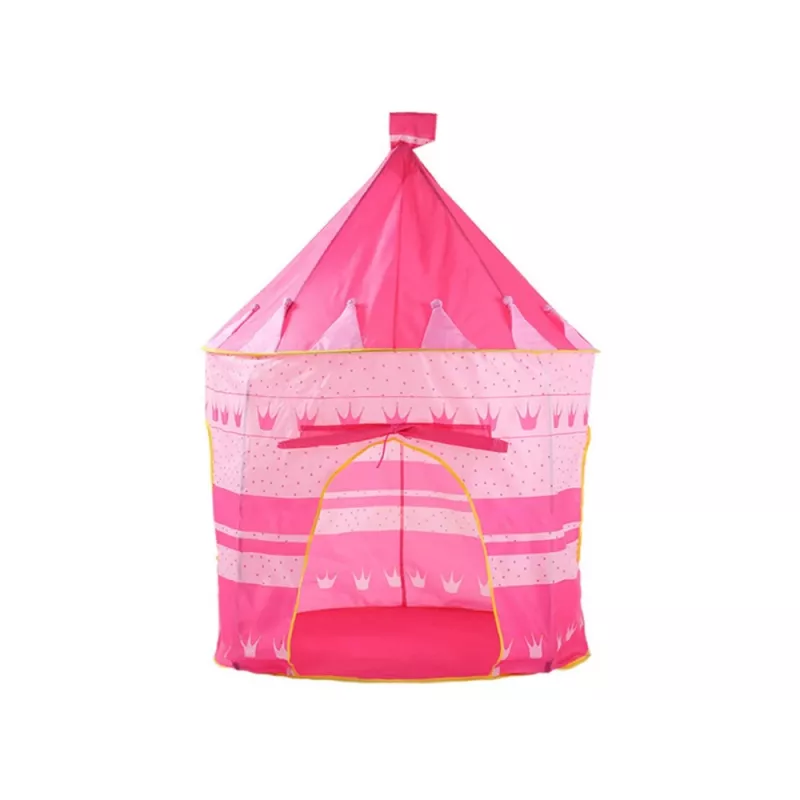 LEAN TOYS Printsessi Palee Telkmaja Väikesele Printsessile Roosa 135 x 105 cm