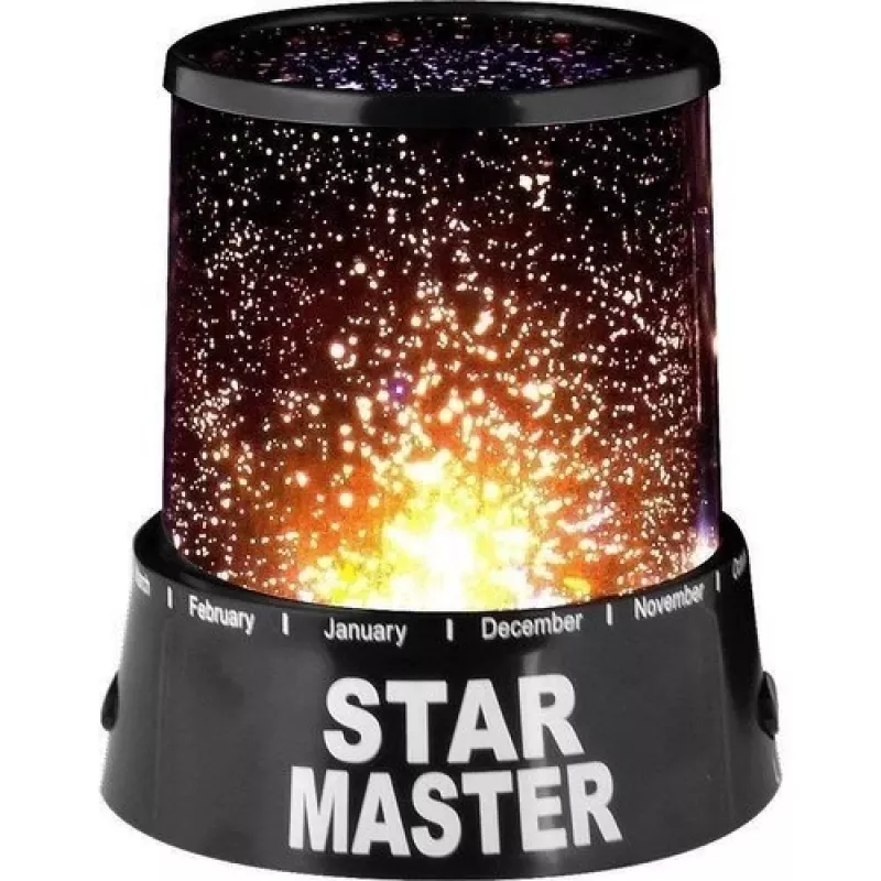LEAN TOYS Projector Star Planets Night Light with Batteries